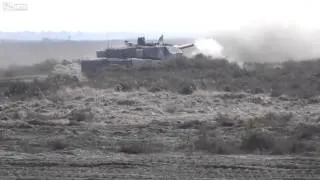Leopard 2A5 in action