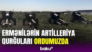 Müsadirə olunan erməni artilleriyası: MN Xocavənddən görüntülər yaydı