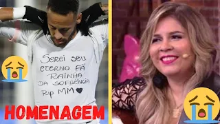 NEYMAR FAZ HOMENAGEM PARA MARÍLIA MENDONÇA