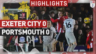 HIGHLIGHTS: Exeter City 0 Portsmouth 0 (29/12/23) EFL Sky Bet League One
