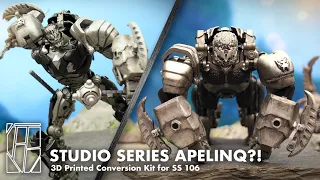 STUDIO SERIES APELINQ! | Transformers ROTB Apelinq CONVERSION KIT for SS 106 OPTIMUS PRIMAL