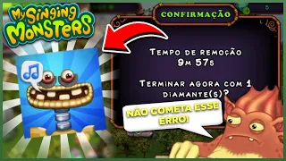 8 ERROS QUE TODO INICIANTE COMETE OU JÁ COMETEU NO MY SINGING MONSTERS!