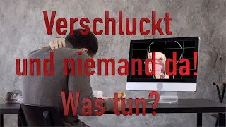 Böse verschluckt und niemand da! Heimlich-Handgriff und weitere, einfache Techniken für eine Person