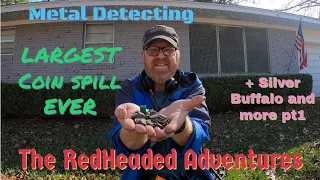 Metal Detecting - LARGEST COIN SPILL EVER!!!