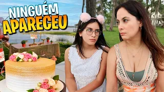 Fiz minha festa de aniversário e ninguém apareceu