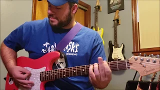 Blink 182 - Adams Song (Guitar Cover with Fender Subsonic)