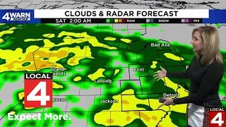 When to expect widespread, heavy rain this weekend in Metro Detroit