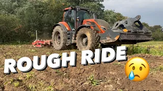 ROUGH RIDE IN VALTRA TRACTOR  #AnswerAsAPercent 1271