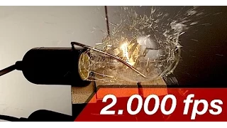 Light Bulb Gets Destroyed by Mousetrap 2