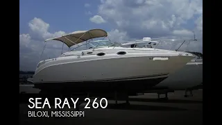 Used 2002 Sea Ray 260 Sundancer for sale in Biloxi, Mississippi