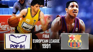 POP84 Split vs FC Barcelona - FIBA European League - Final 1991