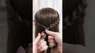 Quick & Easy Hairstyles | Cute Long Hair Hairstyles #shorts