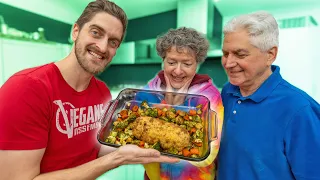 Surprising my VEGAN Parents with Thanksgiving Food!