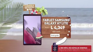 Disfrutá tu verano con la Tablet Samsung Galaxy A7 Lite