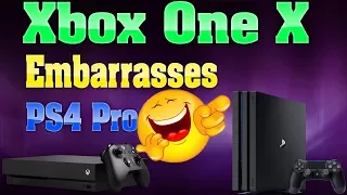 Xbox One X Really Embarrasses The PS4 Pro In New Head To Head Game Comparison!