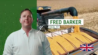 Farmer Fred Barker Shares His Experience With Fendt IDEAL 9T Combine Harvester