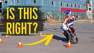 Truth about Counterbalancing on a Motorcycle. You've been taught WRONG (Probably😉)