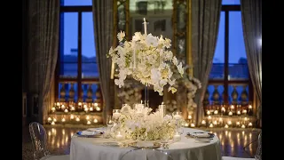 Romantic Elopement at Hotel Aman in Venice: A White Floral Dream Wedding by the Grand Canal