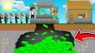 GPLAY ODKRYWA MAGICZNĄ STUDNIĘ I ZOSTAJE BOGATY Z LUMI W MINECRAFT?! GPLAY & LUMI