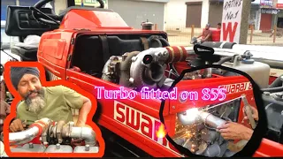 #vlog16 Turbo on Swaraj 855 fitted by Sandhu tractor’s contact for tractor modification 8059746695
