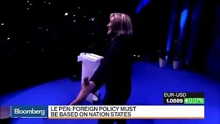 Le Pen Advisers Explain Euro Exit Plans to Banks