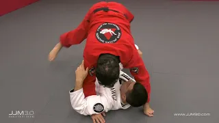 Near Side Under Hook Half Guard Pass (how to properly underhook)