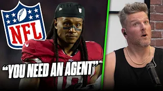 DeAndre Hopkins Hires Agent, NFL No Longer Allowing Players To Represent Themselves? | Pat McAfee