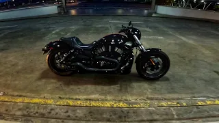 [UNCUT] LEAVING THE AIRPORT. POV | HARLEY DAVIDSON NIGHT ROD SPECIAL