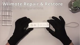 Restoring a damaged and dirty Wii Controller (Wiimote) - Gaming Repair