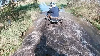 Raptor 700 in DEEP water!!