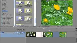 Видео монтаж в Sony Vegas 910 - 27.Слайд шоу из фотографий с применением ключевых кадров