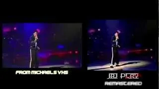 Michael Jackson Man In The Mirror Live At Wembley Remastered Vs. Original