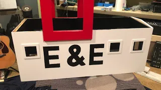 Backyard Railroad: 7.5" Gauge E&E (SOO Line) Caboose Build