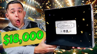 The Most EXPENSIVE Box Of Cards I've Ever Opened! 😱