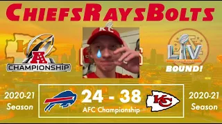 Kansas City Chiefs Fan REACTS to AFC Championship vs. Bills | BUF 24-38 KC | 2020 NFL Season