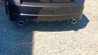 MPX DUAL EXIT REAR SECTION EXHAUST,  Dodge CALIBER Srt 4 Turbo