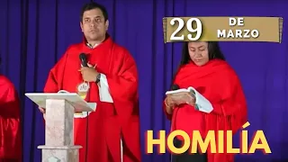 EVANGELIO DE HOY viernes 29 de marzo del 2024 - Padre Arturo Cornejo