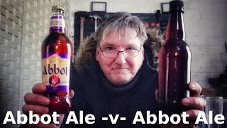 Abbot Ale  v  Abbot Ale - the old meets the new