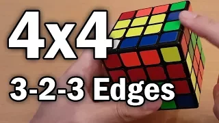 4x4 Yau Method: 3-2-3 Edge Pairing (+ special cases)