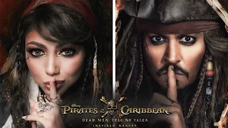 Pirates of the Caribbean JACK SPARROW Inspired Makeup!