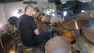 John Macaluso Drum Solo in Domination Studio, San Marino.