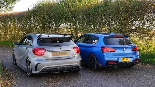 Hot Hatch Head2Head #14: 480bhp M140i vs 460bhp A45 AMG