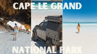 A Day in Cape Le Grand National Park || Free Beach Camping Esperance