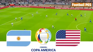 ARGENTINA vs USA - Copa America 2024 Final | Full Match All Goals | Live Football Match