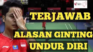 Anthony Sinisuka Ginting Resmi Undur Diri Dari Denmark Open 2021 - Netizan Kecewa