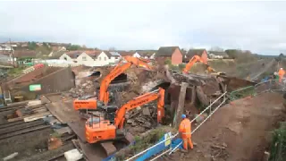 Time-Lapse - Huggets Bridge Replacement