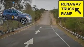 Google Street View Drives Up a Runaway Truck Ramp