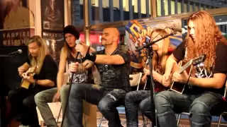 Sabaton live Acoustic at Bengans, Stockholm - Entire Event