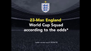 England World Cup 2018 squad - Kane? Sterling? Dele?