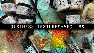 Tim Holtz Distress Textures + Mediums